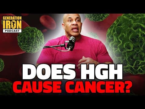 Victor Martinez Answers: Can Hgh Cause Cancer? | Generation Iron Podcast
