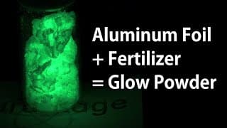 Make Glow In The Dark Powder - The Science