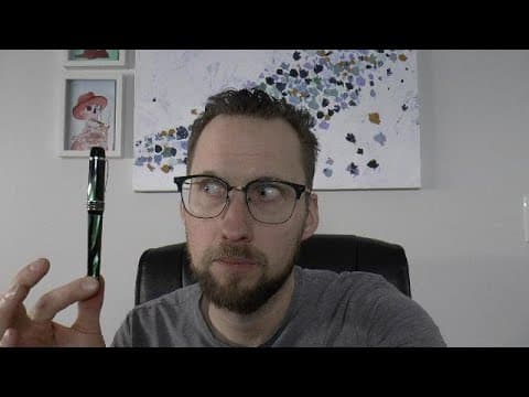 Sveva Virtus Viridis With Cursive Italic Broad Nib Review