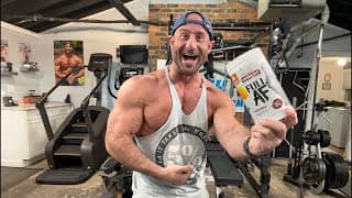 Shoulder & Tricep Destruction Workout 🔥 5% Nutrution Full Af Pre-workout