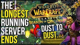 The Game That Paved The Way For Classic+ Is Finally Ending... | World Of Warcraft