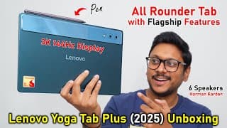 Flagship Killer Ai Tab ..!? 🤯 Lenovo Yoga Tab Plus (2025) Unboxing🔥