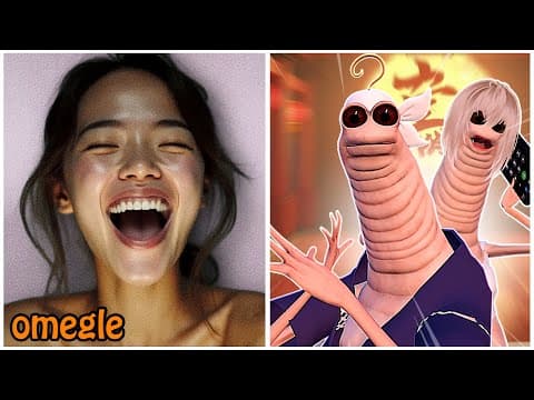 Wormie Gets Hilarious Reactions On Omegle