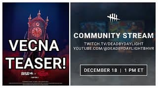 New Vecna Teaser Dead By Daylight Stranger Things Chapter 2! Last Community Stream Of 2025!