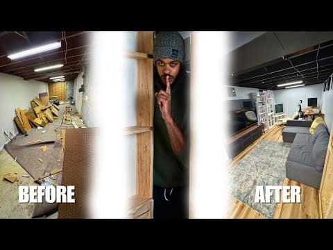 I Transformed My Creepy Old Basement Into A Secret Dream Game Room