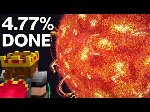 🔴Farming 661,156 Blocks for My Next Build