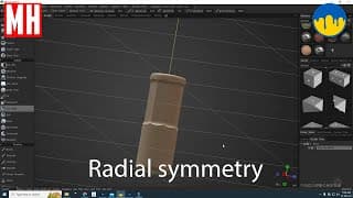 3dcoat Series #25 : Radial Symmetry In 3dcoat 2024