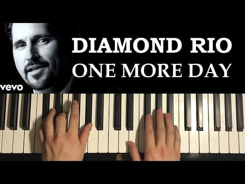 Diamond Rio - One More Day (piano Tutorial Lesson)