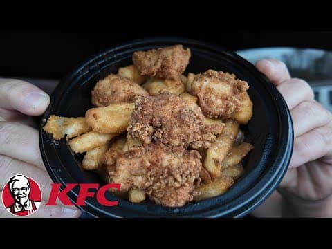 Kfc Matty's Cheesy Nuggy Gravy Bowl Review