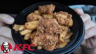 Kfc Matty's Cheesy Nuggy Gravy Bowl Review