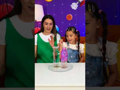 🎈 CAN COLOR BALLS FLOAT UP on Their OWN? YES — In WATER! 💦🌈 #shorts #kids