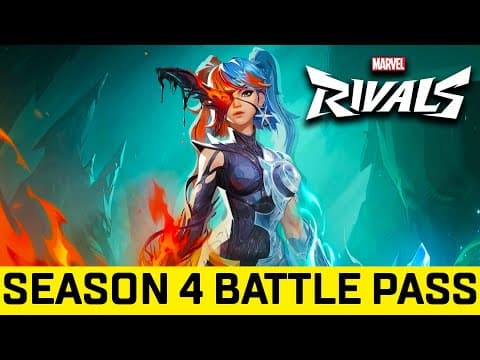 Marvel Rivals Season 4 Battle Pass Full Look!