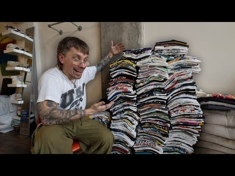 I Bought $20,000 Worth Of Vintage Shirts From Flea Markets