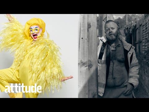 Ginny Lemon Embraces Their Masculine Side And Body With Tradey Lemon