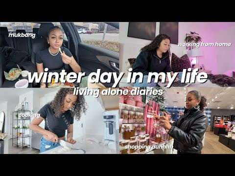 Winter Day In My Life | Drive With Me + Shopping | Living Alone Diaries