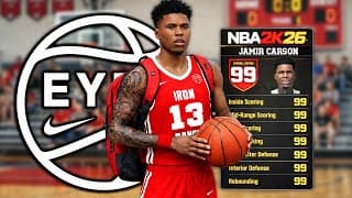 High School Superstar In Eybl 😧 | Best Center Build In Nba 2k26 Mycareer