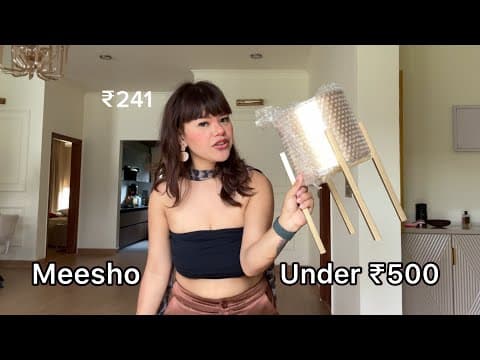 Aesthetic And Affordable Home Decor Products From Meesho 🤑
