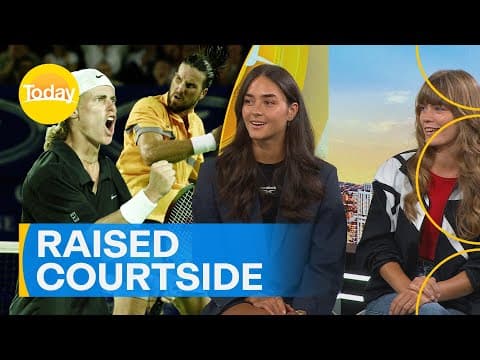 Daughters Of Aussie Tennis Icons Making A Name For Themselves | Today Show Australia