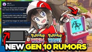 Pokemon News!? Switch 2 Oled Model Rumors, Pokémon Gen 10 Starter Rumours + More!
