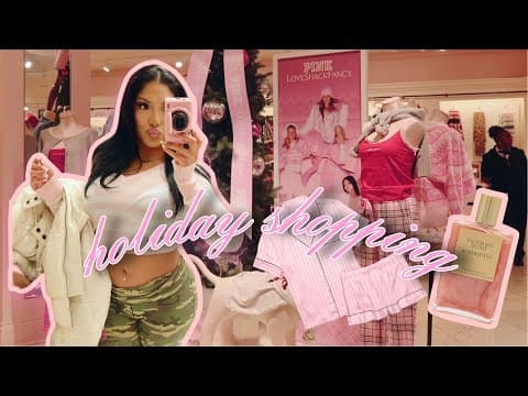Holiday Shopping With Me At The Mall ♡🎀 *last Minute*