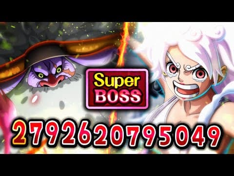 Updated Teams! Super Boss Kizuna Vs. Kaido! (one Piece Treasure Cruise)