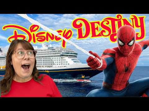 We Boarded Disney's New Marvel-themed Cruise Ship!