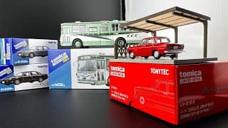 Lamley Unboxing: I'm Nerding Out On This Carport Diorama From Tomica Limited Vintage