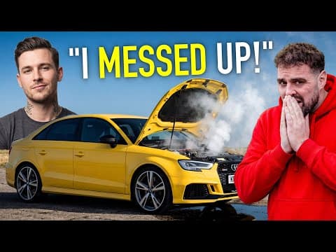 Customer Sold Me An Audi Rs3 With Loads Of Problems! 😡 Pt1