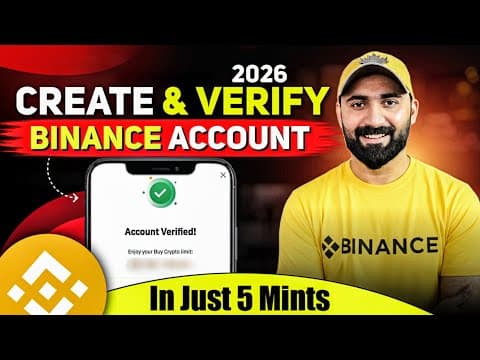 How To Create Binance Account In Pakistan 2026 | Binance Account Banane Ka Tarika