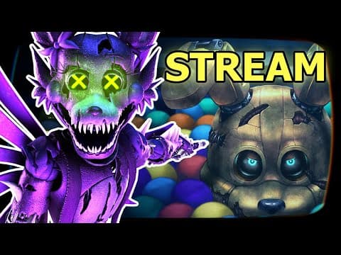 Playing Five Nights At Freddy's: Into The Pit ( Stream ) Nightmare Mode Fail ❌ + Secrets At The End