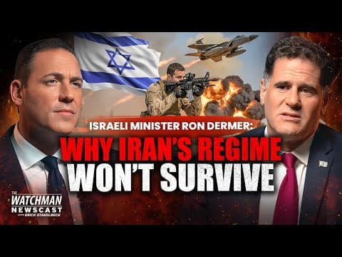 Exclusive: Top Netanyahu Advisor On Israel Crushing Hamas & Iran Regime's End | Watchman Newscast