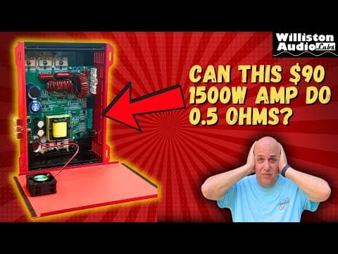 Blowing Up A 1500w Vevor Monoblock Amp?? Vevor Bp-1500.1d