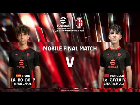 Mobile Grand Final: La_bo_bo_7 Vs  Le_zjylaly | Efootball™ Championship 2026 Ac Milan Finals