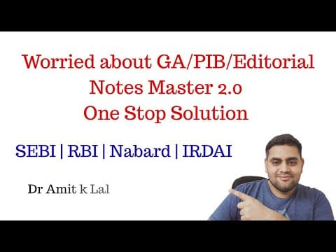 New Upgrades In Notes Master - Rbi | Sebi | Nabard