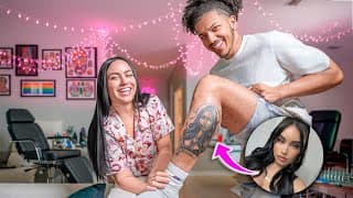 I Got A Tattoo Of My Wife's Face! *raw Reaction*