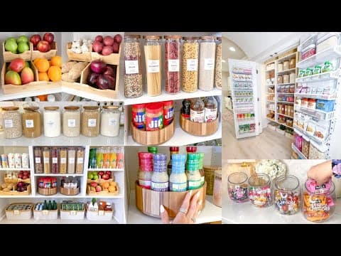Pantry Organization 2026 🌟 Satisfying Clean And Pantry Restock Organizing