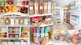 Pantry Organization 2026 🌟 Satisfying Clean And Pantry Restock Organizing