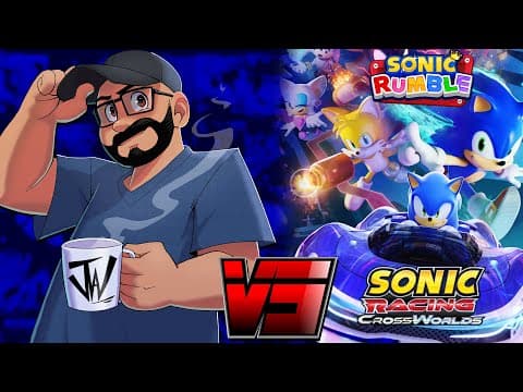 Johnny Vs. Sonic Racing: Crossworlds & Sonic Rumble