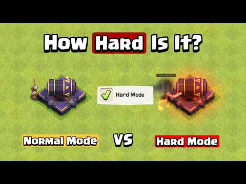 Normal Mode Vs Hard Mode | Clash Of Clans
