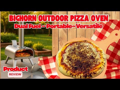 This Outdoor Oven Makes Amazing Homemade Pizza