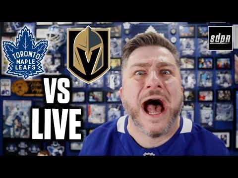 Toronto Maple Leafs Vs Vegas Golden Knights Live W/ Steve Dangle