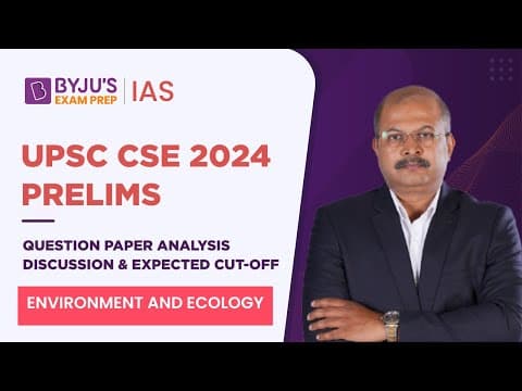 Upsc Prelims 2024 Paper Analysis & Answer Key Discussion | Gs Paper 1 | Environment And Ecology