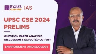 Upsc Prelims 2024 Paper Analysis & Answer Key Discussion | Gs Paper 1 | Environment And Ecology