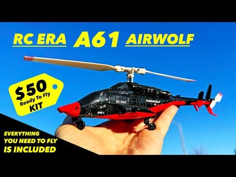 Rc Era A61 Helicopter - Ready To Fly Christmas Gift!