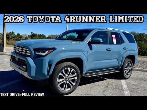 2026 Toyota 4runner Limited: Test Drive+full Review