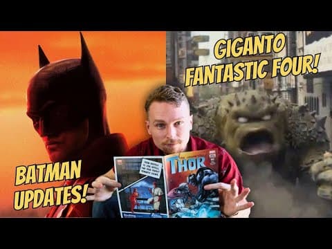Fantastic Four And Batman Updates! Clayface Cast! Superman Ramps Up!