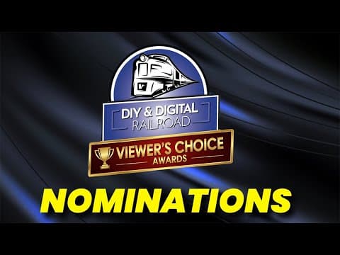 Time To Vote! The Model Railroad Viewer's Choice Award Nominations Are Here!