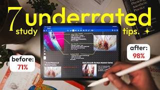 Underrated Study Tips I Would've K*lled To Know (that Top 1% Students Do)