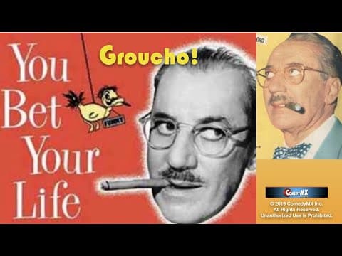 Groucho Marx    You Bet Your Life | Secret Word Is Chair | Two Episodes