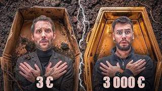 Cercueil À 3€ Vs Cercueil À 3000€ ! ( Je Lui Offre Le Sien Pour Plus Tard ... ) !